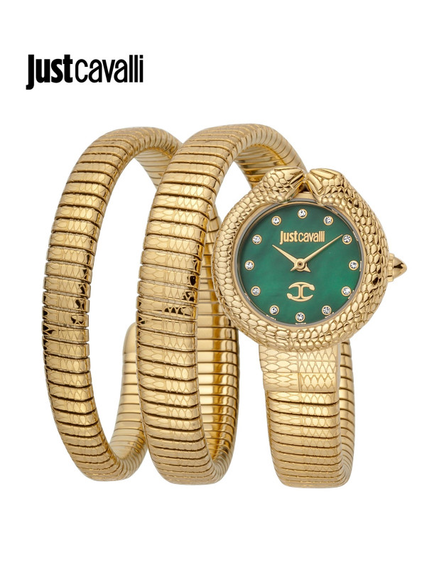 Just Cavalli Ladies Snake Watch